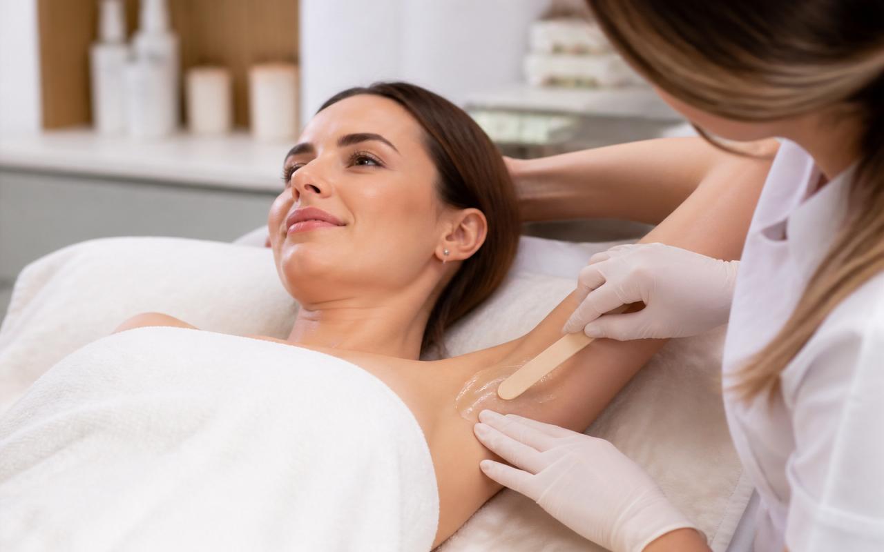 Underarm Waxing at Queen Salon & Beauty