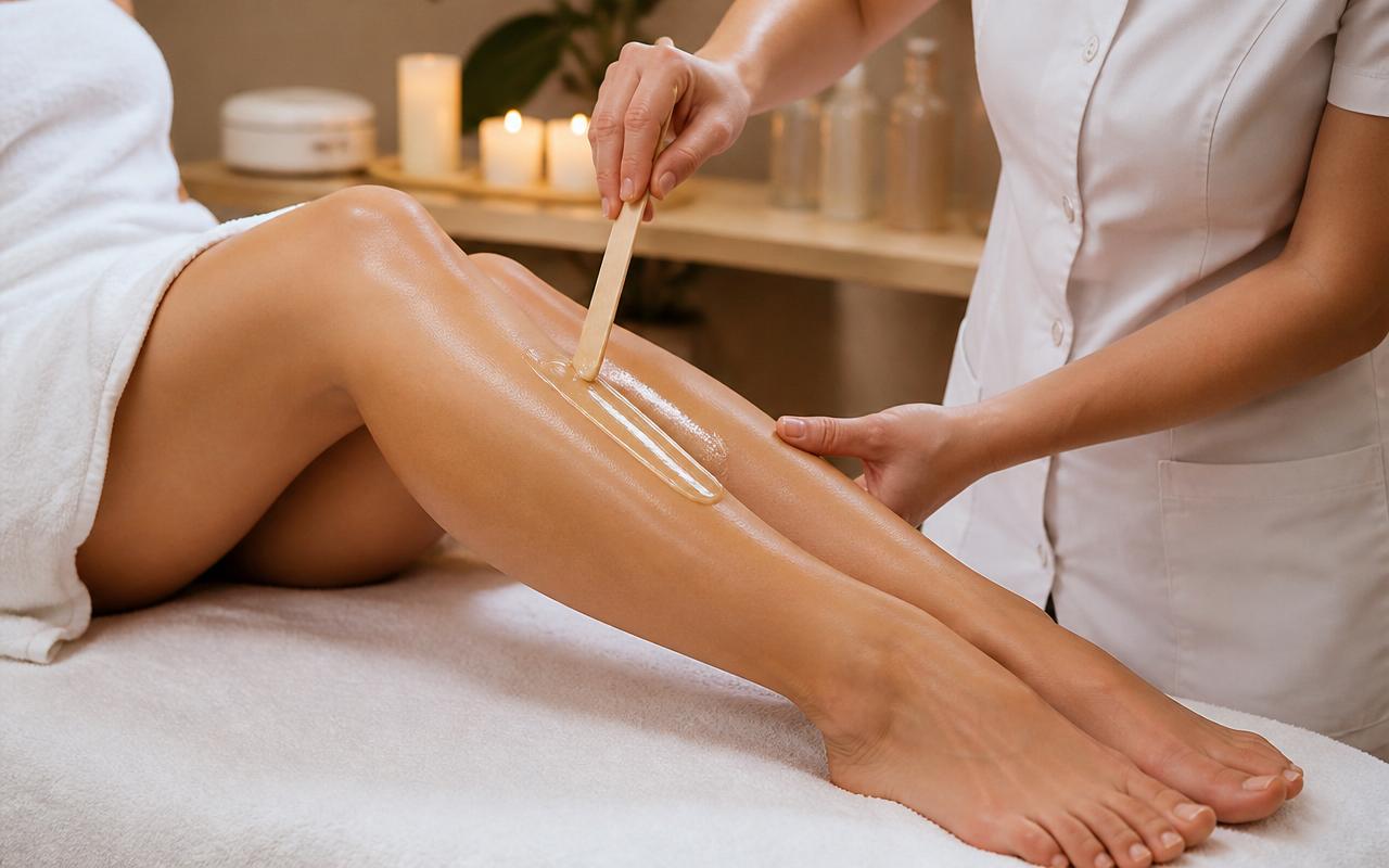 Full Leg Waxing at Queen Salon & Beauty