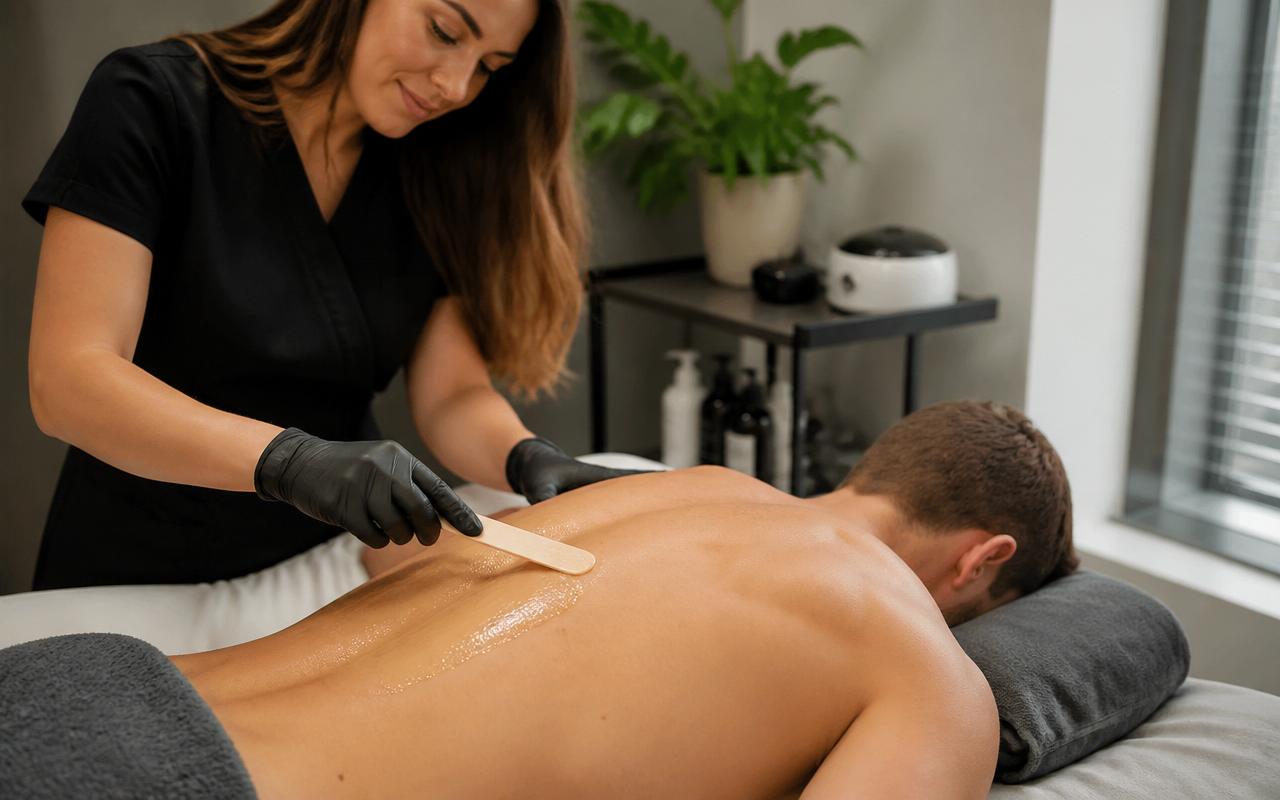 Back Waxing at Queen Salon & Beauty