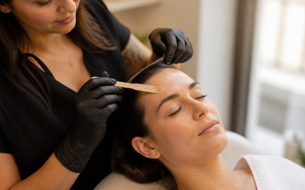 Forehead Hair Removal at Queen Salon & Beauty