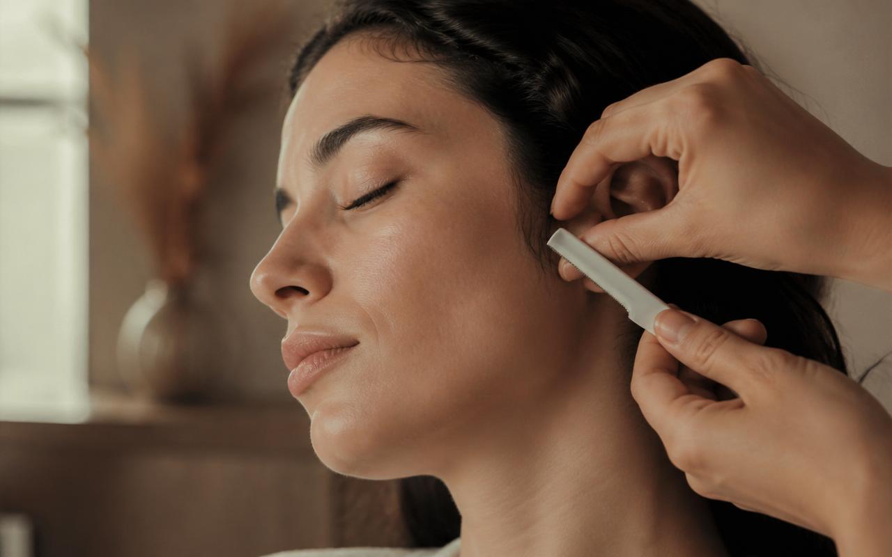 Side Face Hair Removal at Queen Salon & Beauty